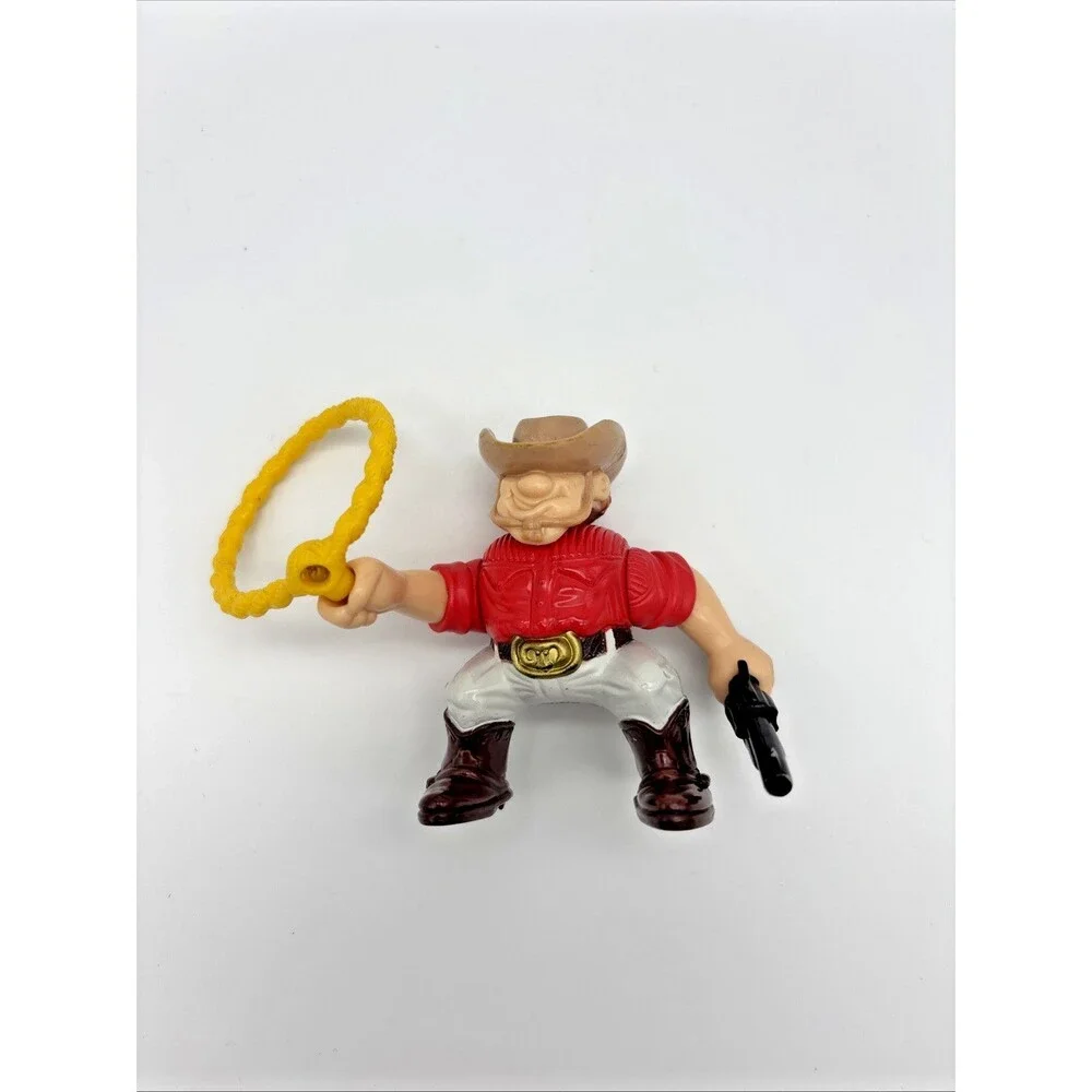 Fisher Price Great Adventures Western Cowboy Figure Retractable Lasso Action